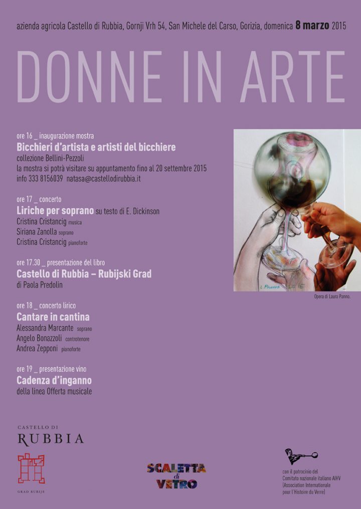 Mostra Bicchieri d'artista e artisti del bicchiere, San Michele del Carso (Gorizia) (patrocinio)