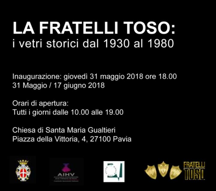 Mostra La Fratelli Toso: i vetri storici dal 1930 al 1980